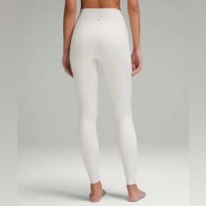 lululemon Align™ High-Rise Pant 28" - BONE color.